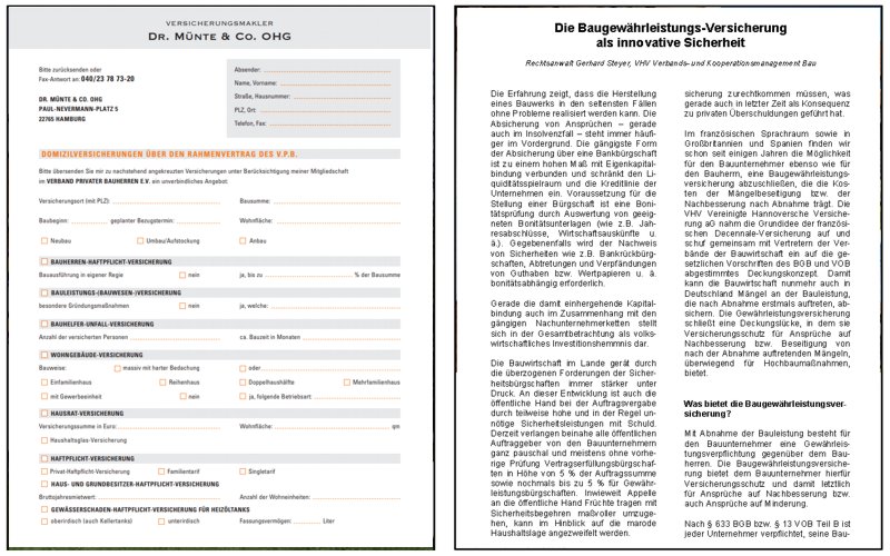 Versicherung